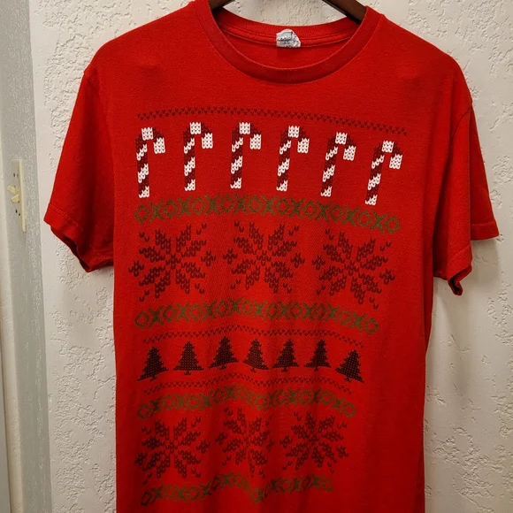 Christmas Sweater T Shirt - Picture 1 of 4